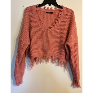 Zaful Crop Sweater sz Small